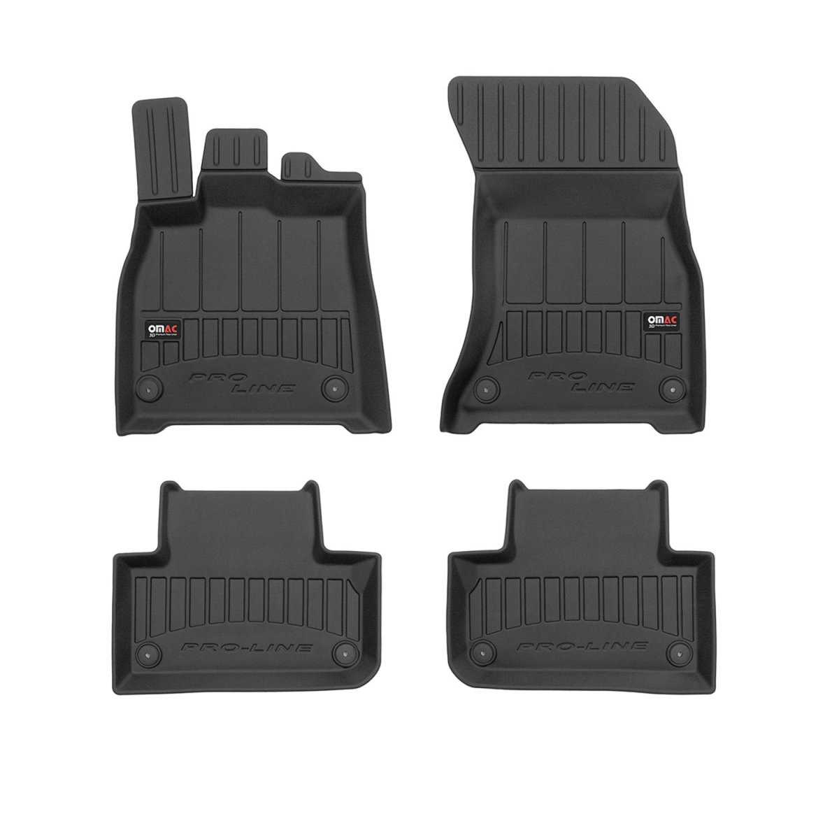 Audi Q5 Floor Mat - Omac - Proline Premium TPE - Black - '18-'25